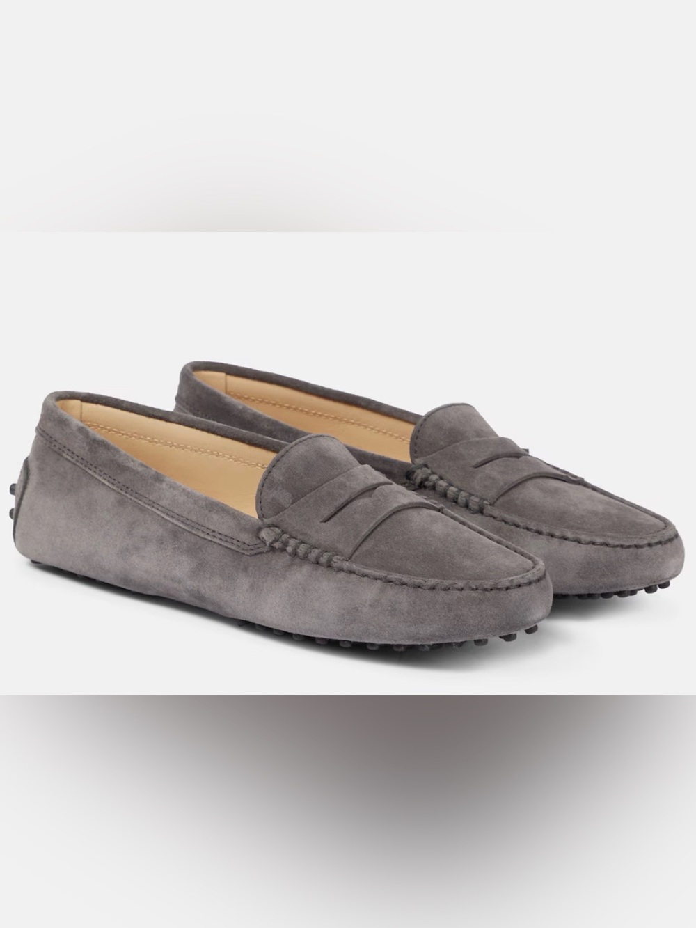 TODS Gommino suede loafers Size 39.5 - Picture 1 of 9